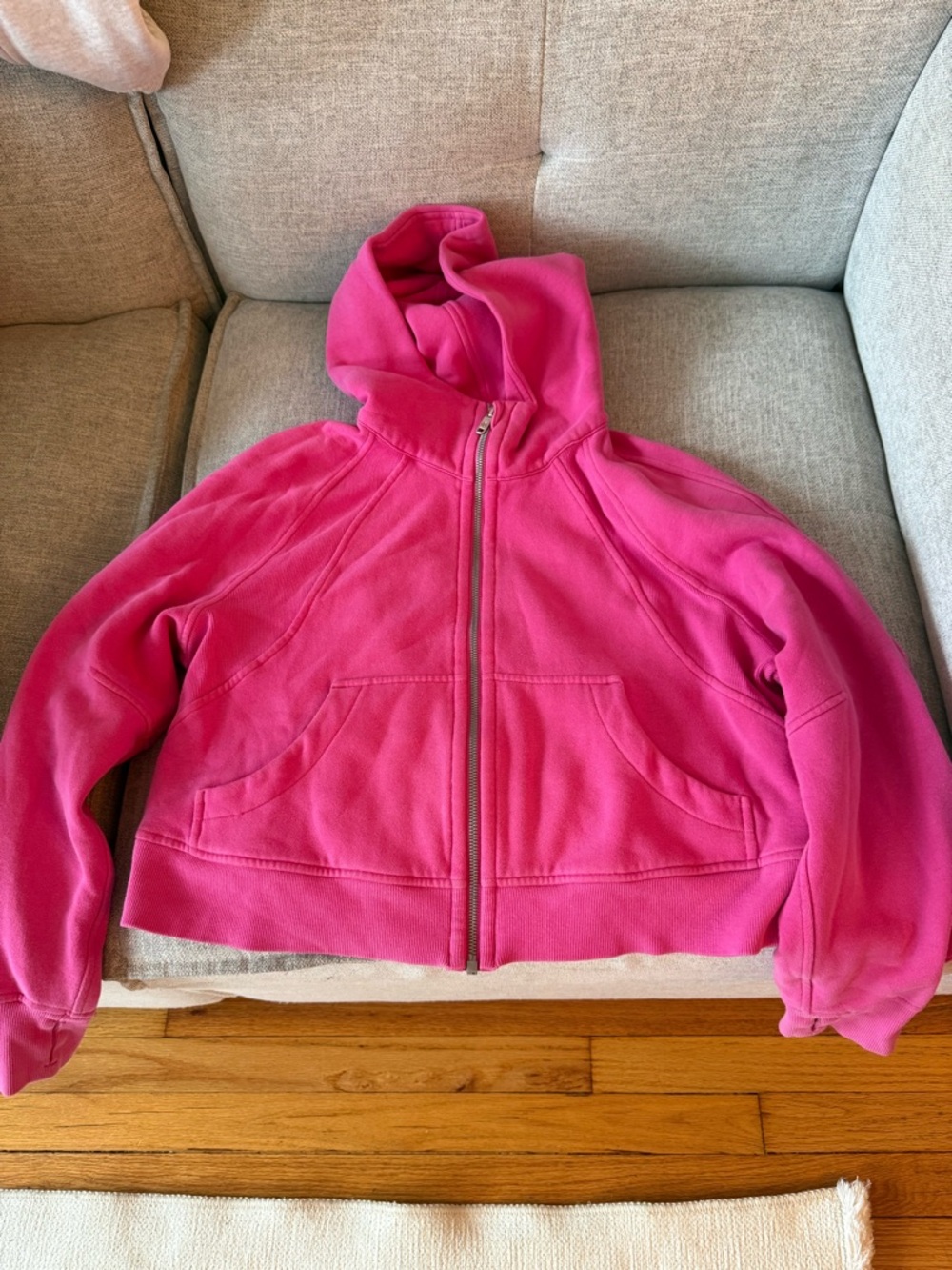 lululemon athletica Pink Full-Zip Hoodie